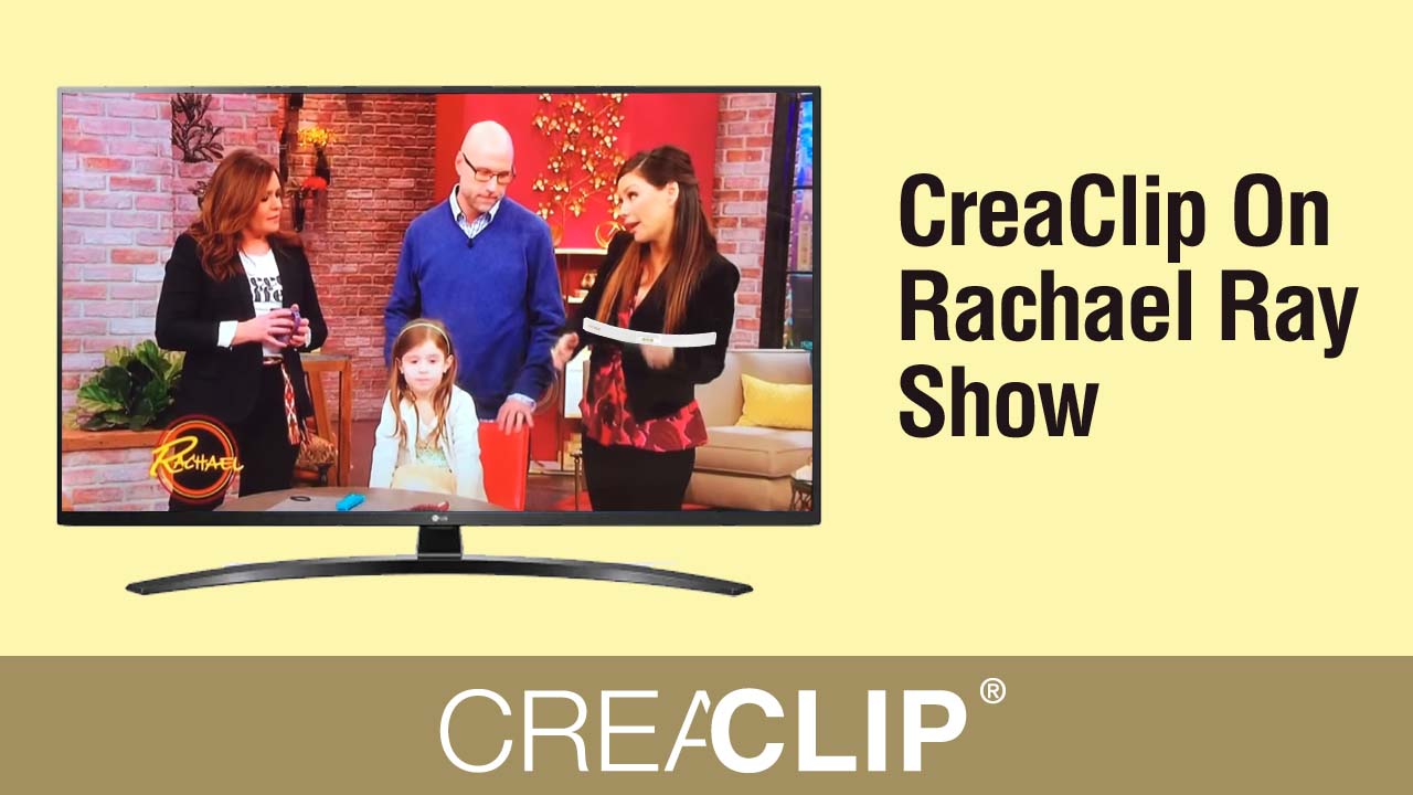 Original CreaClip hair cutting tool, cut your hair at home, children hair cuts CreaClip on Rachel Ray Show