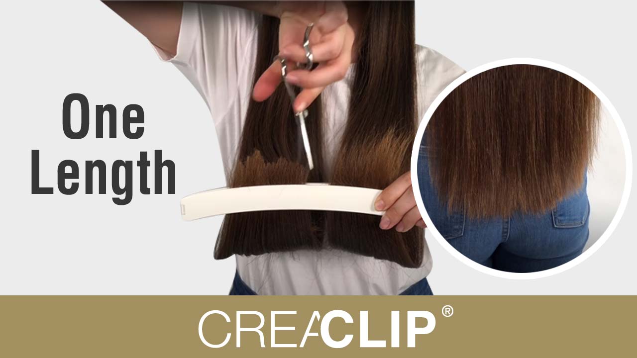 Original CreaClip hair cutting tool, cut your hair at home, children hair cuts one length hair cut 