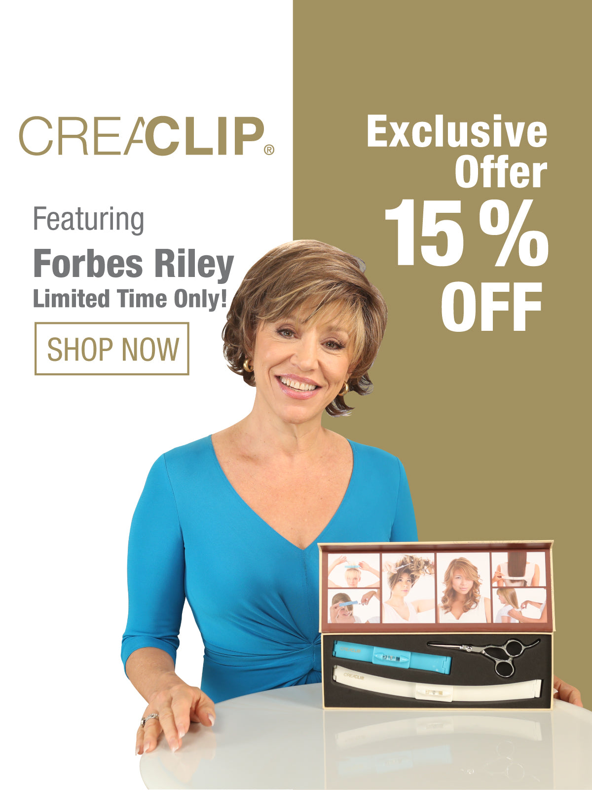 creaclip - exclusive offer 15% off